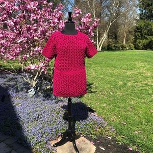 Handmade Jux Short Sleeve Tunic Sweater by BLD